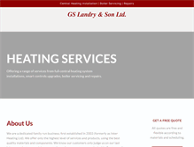 Tablet Screenshot of gslservice.com
